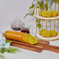 Omakase Pandan Kaya Lapis Roulade